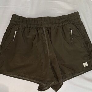 Vuori Olive Green Shorts